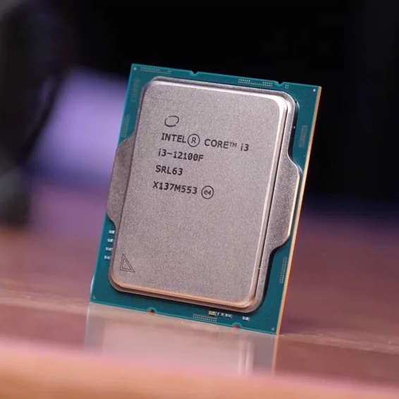 CPU Intel Core i3 12100F 3.3GHz (Socket 1700, 4 nhân 8 luồng 12Mb) TRAY ( Bảo hành 36T )