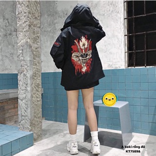 Áo khoác kaki rồng đỏ - KT