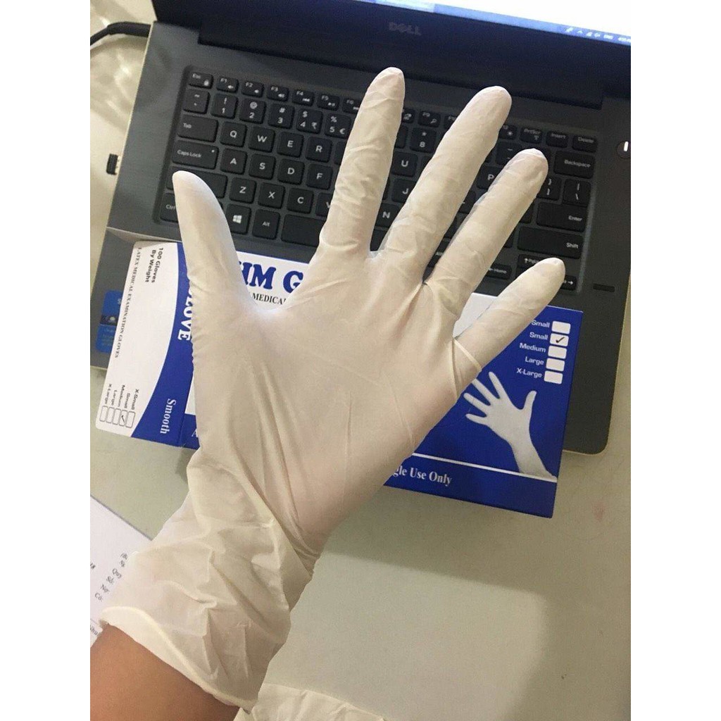 Găng tay y tế HM GLOVE / Superclass/ VGlove/Latex Thái/WellGuard hộp 100c | BigBuy360 - bigbuy360.vn