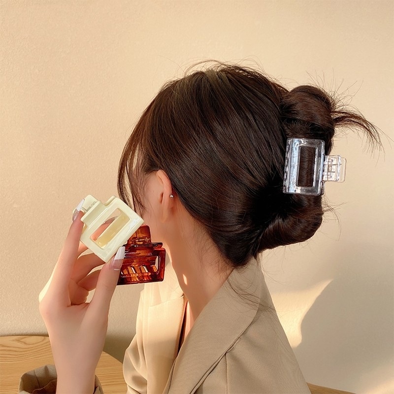Kẹp tóc màu thạch phong cách Hàn Quốc cho nữ