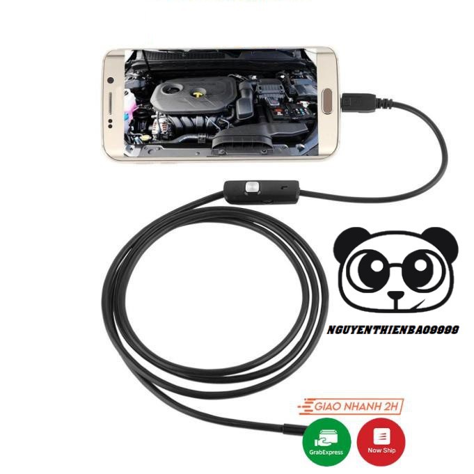 Camera Nội Soi Chống Nước(Ip67) Siêu Nhỏ 5.5mm Dài 1m Cho Máy Tính Và Điện Thoại Cổng Micro USB