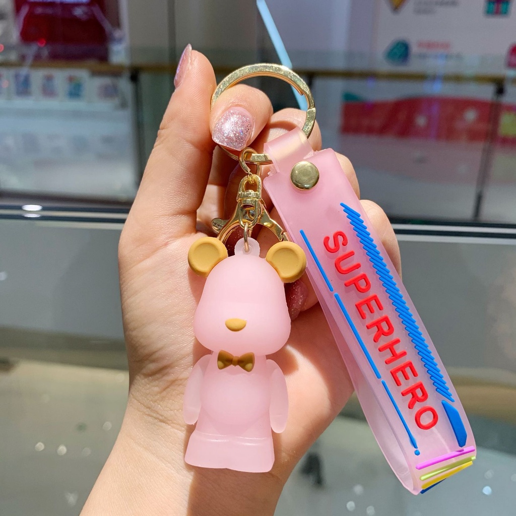 Móc Khóa Hoạt Hình Bearbrick Gloomy