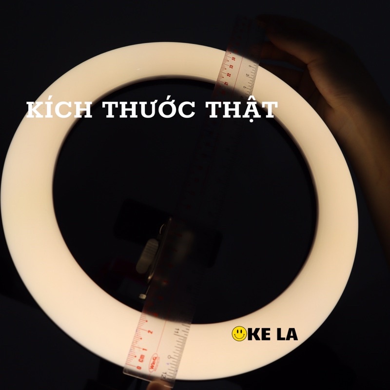Đèn livestream để bàn hỗ trợ quay TIKTOK, LIVESTREAM, REVIEW sản phẩm, Chụp ảnh Make up, Trang điểm, hỗ trợ 3 màu đèn.