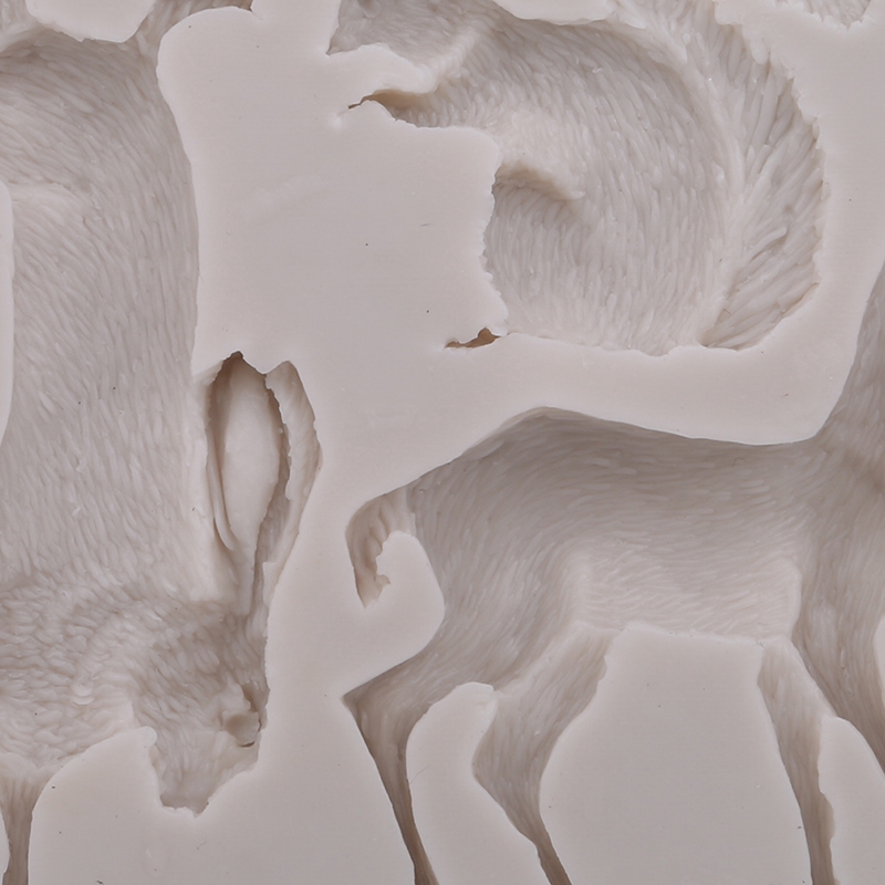 Khuôn Silicon Làm Kẹo Đường Hình Con Thỏ