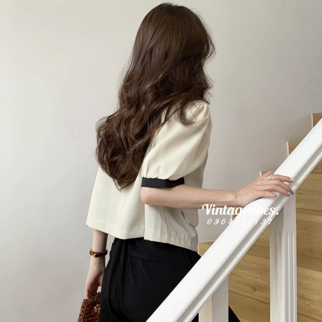 Áo sơ mi Hàn Quốc, Áo sơ mi tiểu thư cổ bèo phong cách thanh lịch style Ulzzang | BigBuy360 - bigbuy360.vn