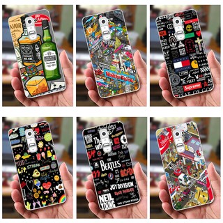 Ốp lưng LG G2 (dẻo viền trắng trong) - Brands