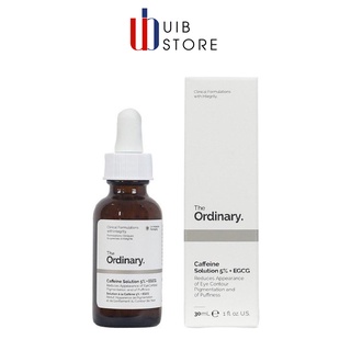 Serum mờ thâm, giảm bọng mắt The Ordinary Caffein Solution 5% + EGCG