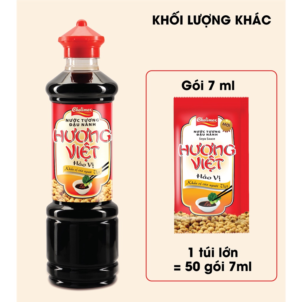 Nước tương Hương Việt Hảo Vị 7ml