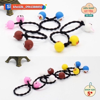 Buộc tóc đính hạt siêu đẹp
