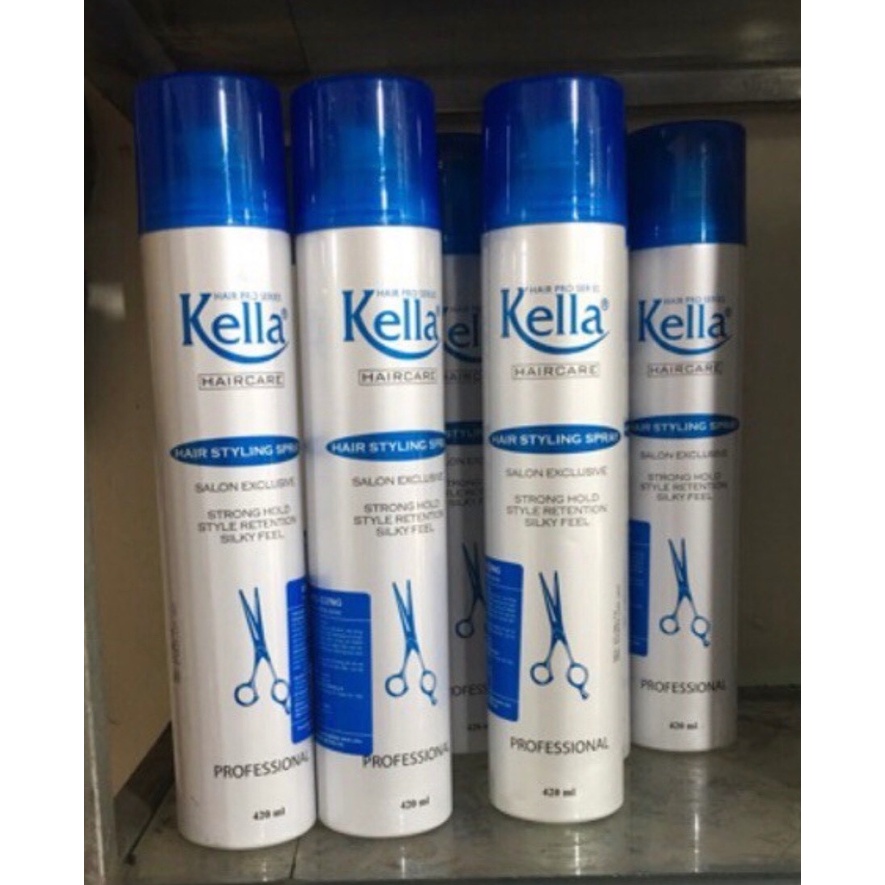 Keo xịt tóc Kella 420ml (cứng) - MP3837