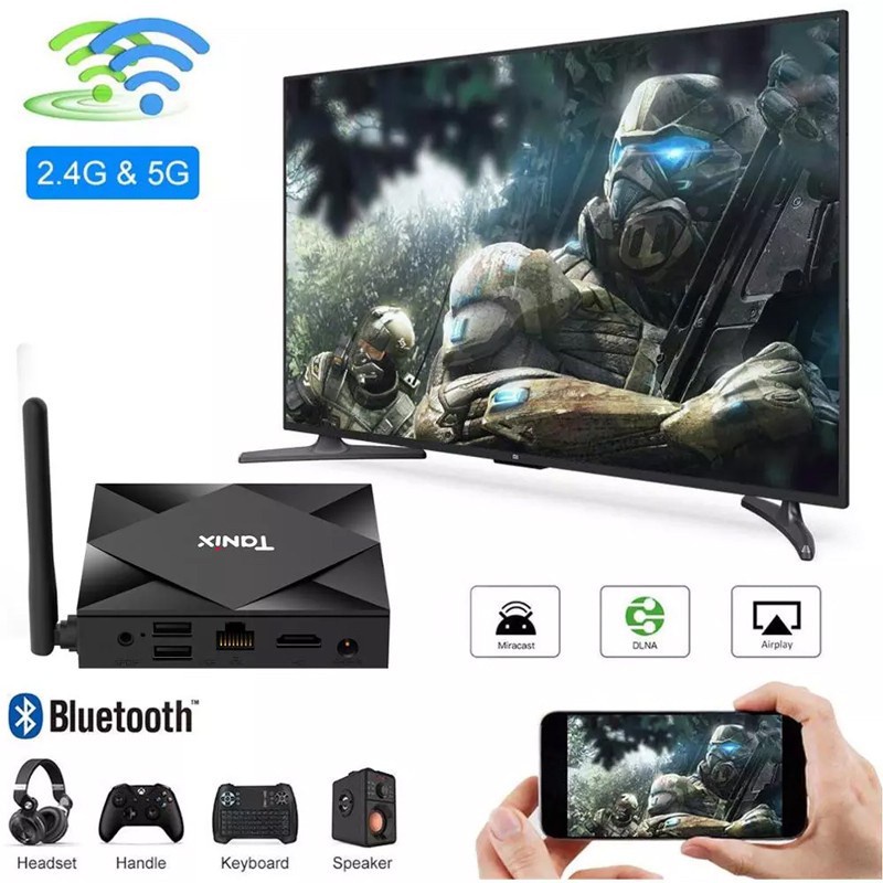 【CcExperts】Tv Box Tx6S Thông Minh Android 10.0 Allwinner H616 Wifi Media Player 4k 6k Hd Và Phụ Kiện