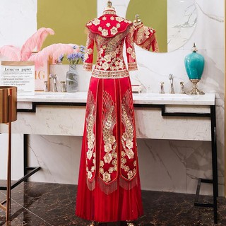 Đầm Cưới Phong Cách Trung Hoa Cổ Điển Sang Trọng Cho Nữ