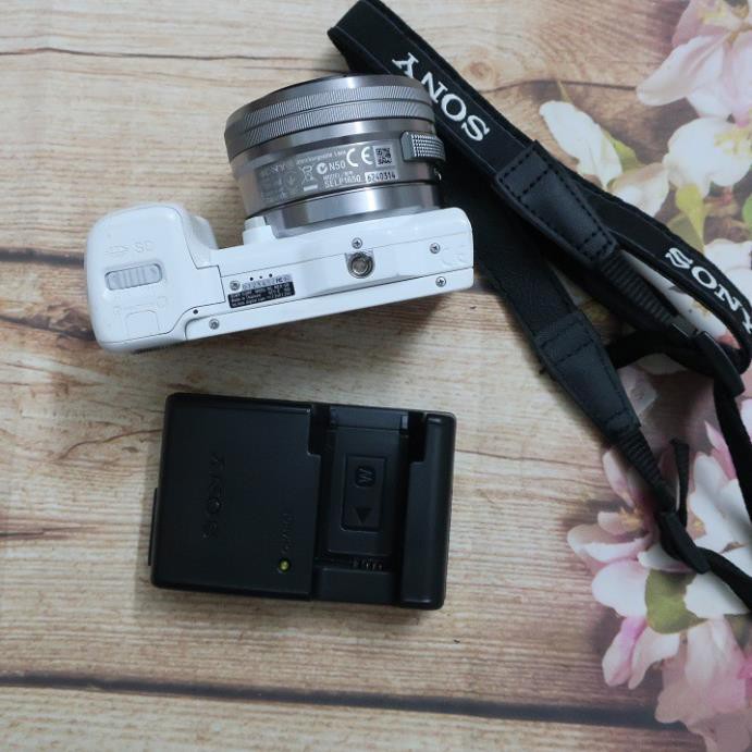 Máy ảnh Sony Nex 5R kèm ống kính 16-50 mầu trắng