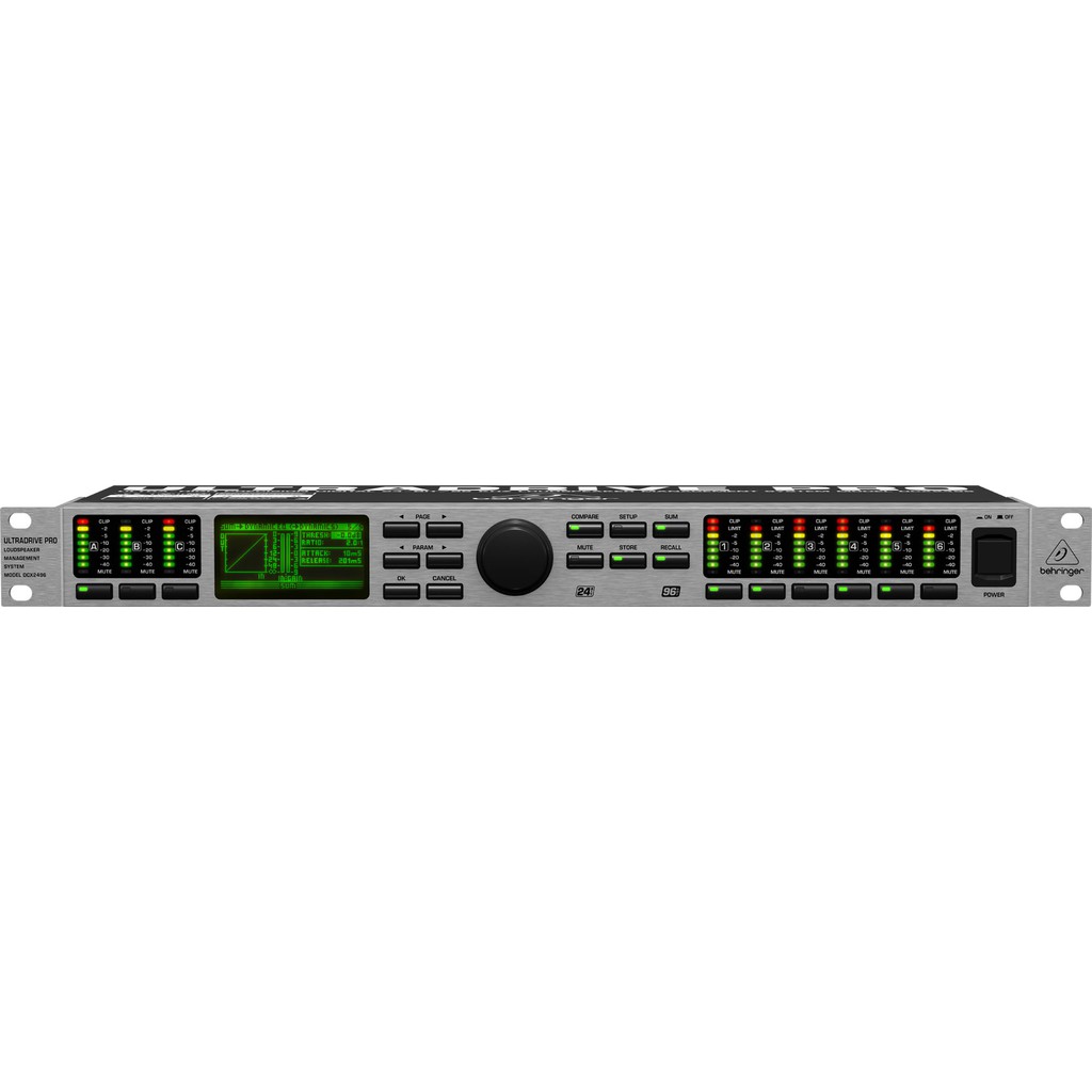 CONTROLLER BEHRINGER  DCX2496 CHÍNH HÃNG DÀNH CHO HỆ THỐNG ÂM THANH SÂN KHẤU