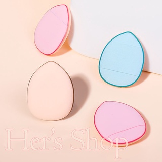 Bông mút trang điểm giọt nước mini vừa ngón tay - mút tán kem nền phấn nước bb air cushion - phấn phủ trang điểm