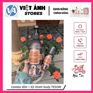 Combo tắm dưỡng + xịt thơm body giá chỉ còn 350k