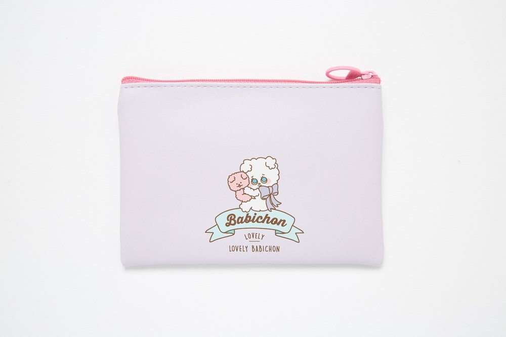 Ví Dẹt Thời Trang ARTBOX Hàn Quốc Babichon Màu Tím Dễ Thương