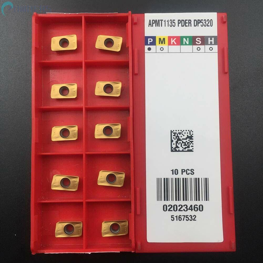 Set 10 Bộ ChèN Cacbua APMT1135 PDER DP5320 Chuyên DụNg