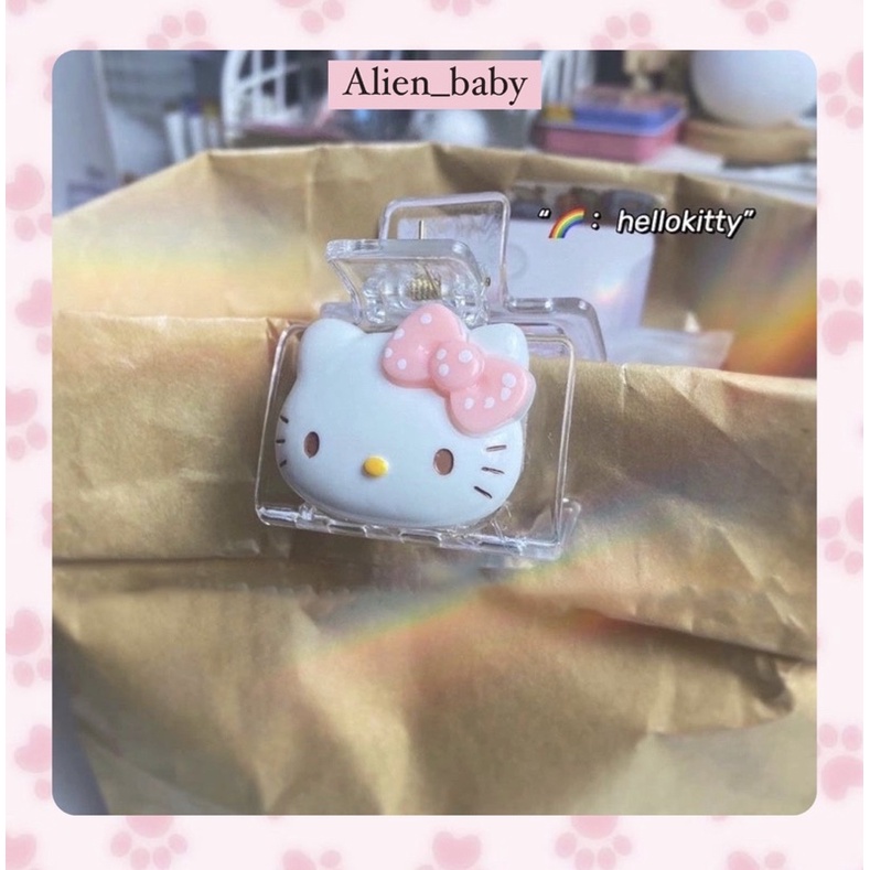 SẴN kẹp tóc hello kitty