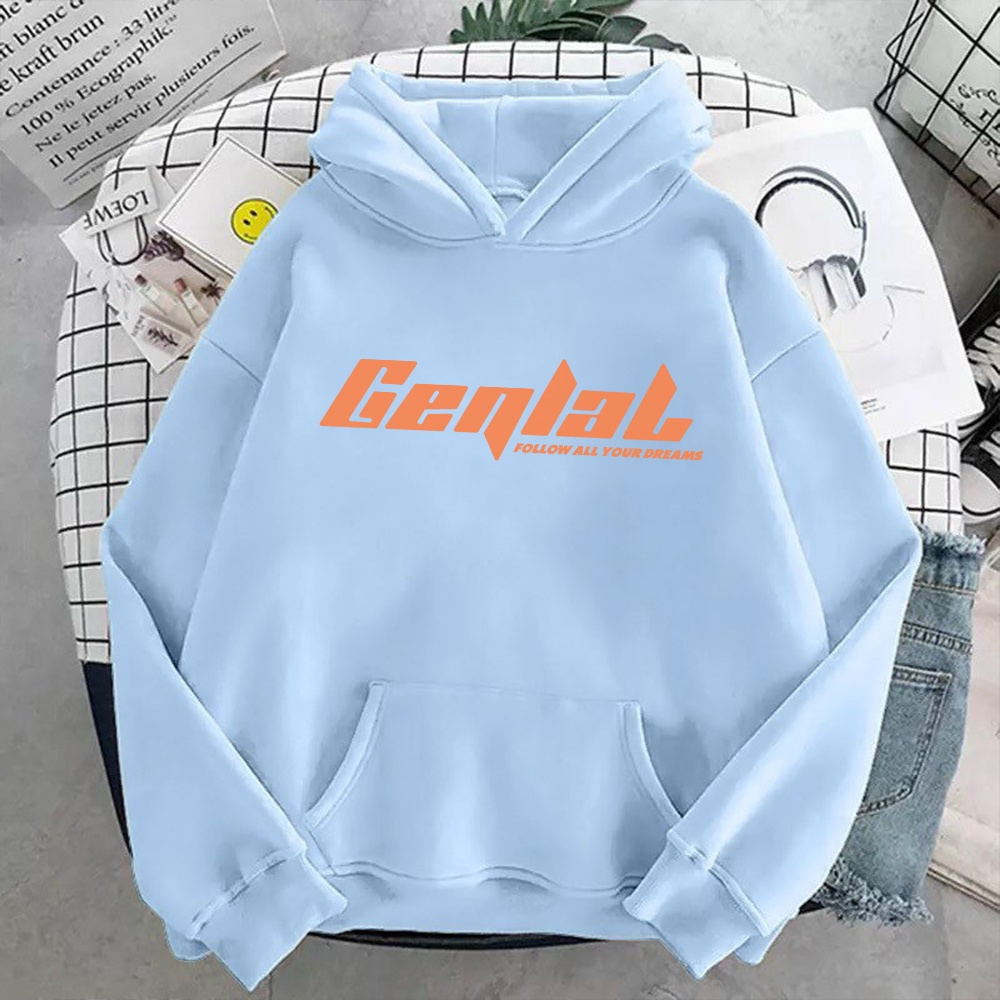 ÁO HOODIE NỈ UNISEX IN GENLAL CỰC ĐẸP THỜI TRANG BB HOODIE
