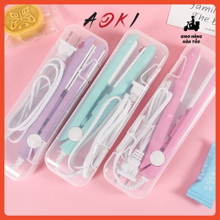 Máy duỗi tóc, máy duỗi tóc mini, hàn miệng túi tiện dụng