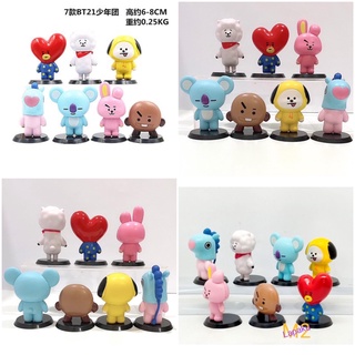 Set 7 figure bt21 dễ thương