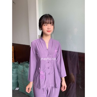 Đồ lam đi chùa - Thun nút thắt