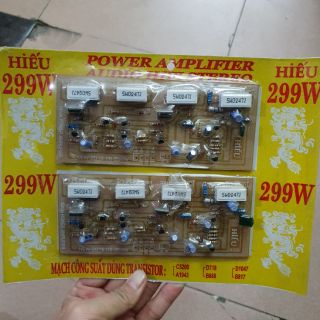Bo công suất 8 sò 2 vế 299w