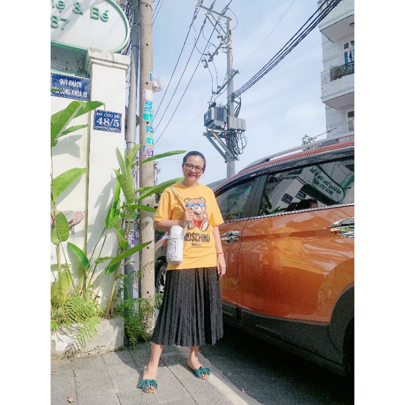 Váy đen nữ Meri Gon