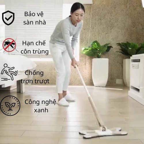 Nước Lau Sàn Suzy Hương Quế 4L Diệt Khuẩn Đuổi Muỗi Chống Trơn Trượt, Thành Phần Tự Nhiên_Tạp Hóa Nhà Lim