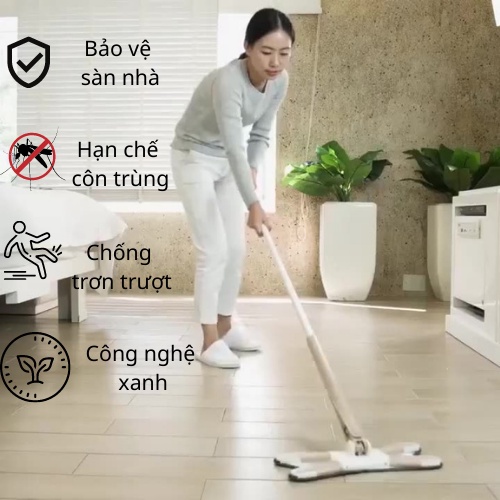 Nước lau sàn SUZY 4L hương quế - thành phần HỮU CƠ, chất lượng NHẬT BẢN