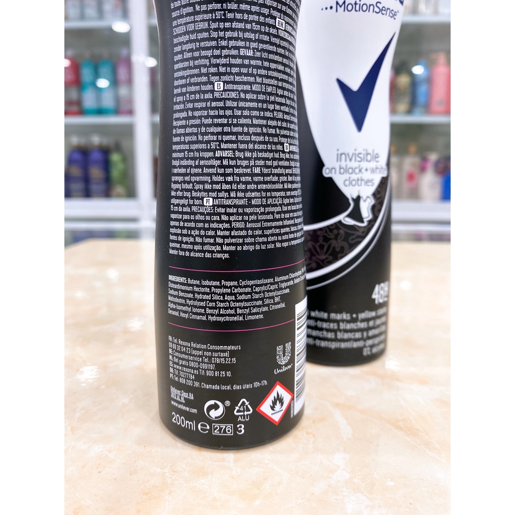 Xịt Khử Mùi Nữ REXONA 200ml