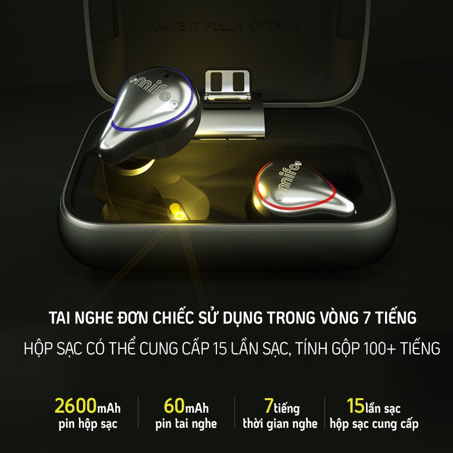 Tai Nghe Bluetooth 5.0 Mifo O5