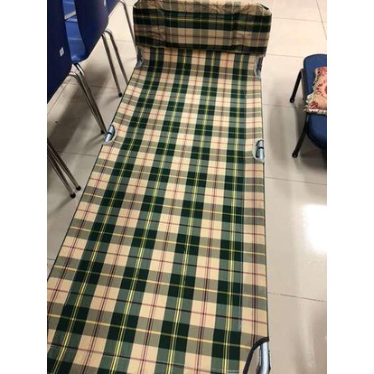 Giường Gấp Văn Phòng Đep Khung Vuông Cao Câp