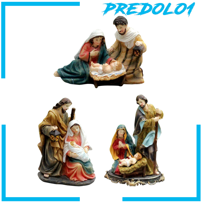 Mô Hình Tượng Chúa Jesus Bằng Nhựa Resin Tỷ Lệ 1 Dùng Trang Trí Độc Đáo