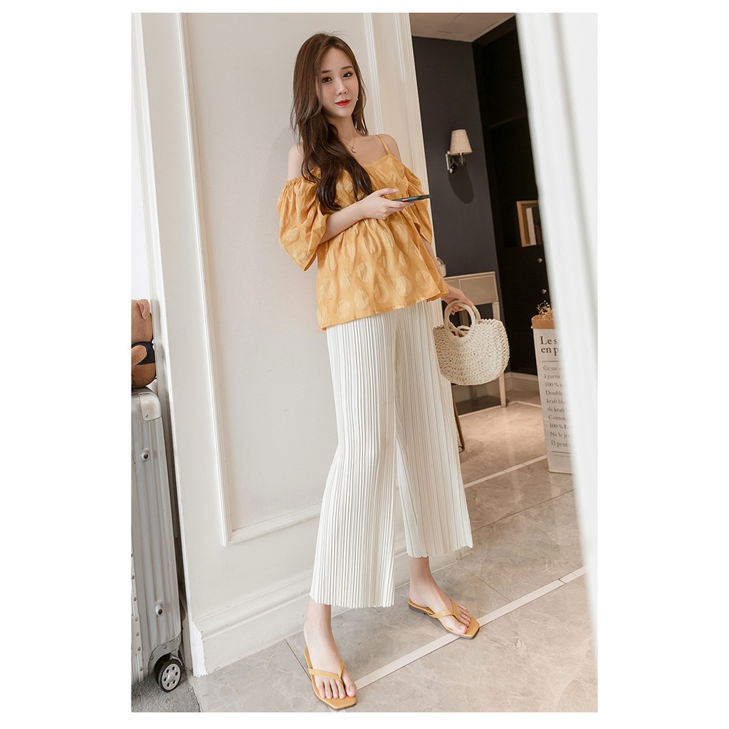 Quần Bầu Xinh Q204 Chất Mỏng Mát Mặc HÈ