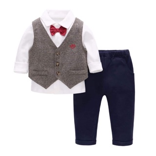 Sét vest công tử 3 chi tiết