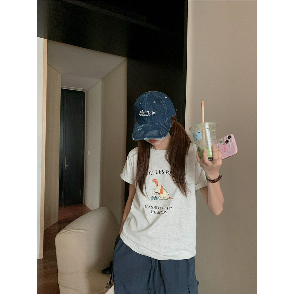 Áo Thun Cotton Tay Ngắn Phong Cách Mới Mùa Hè 62832