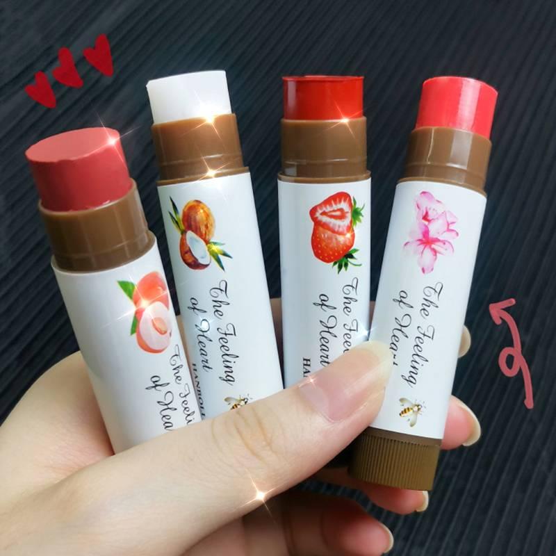 Son Dưỡng Môi Hương Đào Thay Đổi Màu Sắc Dưỡng Ẩm