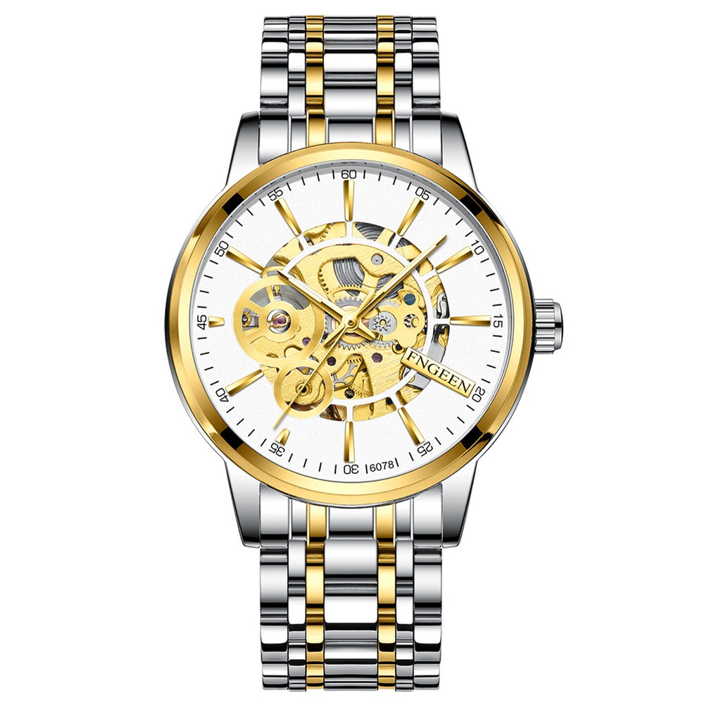 Đồng Hồ Cơ Lộ Máy Nam FNGEEN - 6078 | BigBuy360 - bigbuy360.vn