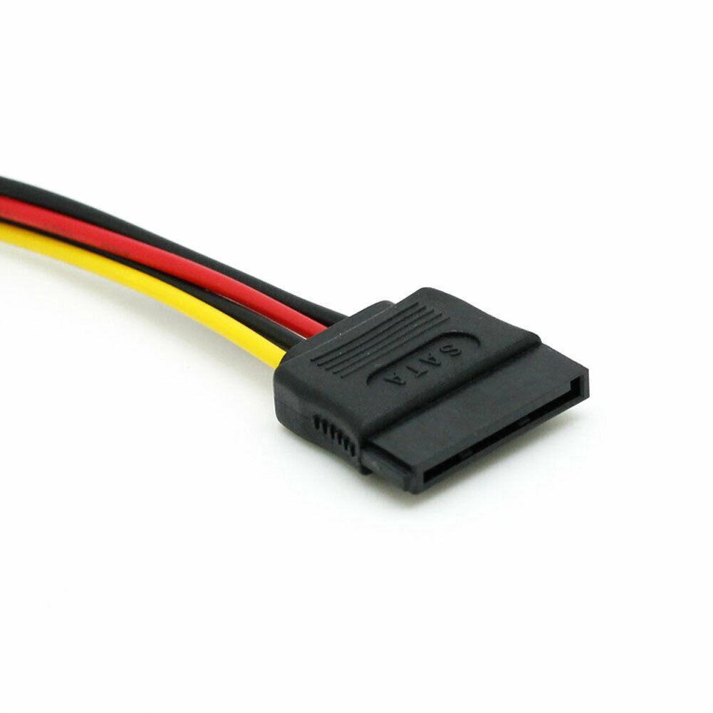 Dây cáp chia chuyển đổi ổ cứng cổng đực nguồn SATA 15 chấu sang cổng cái cho HD D5A1