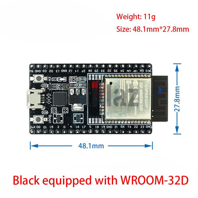 Bảng mạch ESP32 ESP32 ESP32-WROOM-32D ESP32-WROOM-32U chuyên dụng cho Arduino