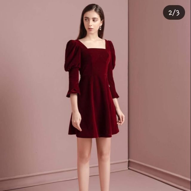 Thanh lý váy nhung DChic