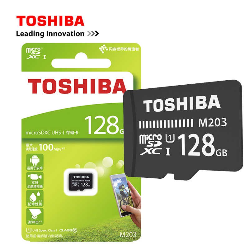 Micro SDHC Toshiba M203 100MB - 128GB