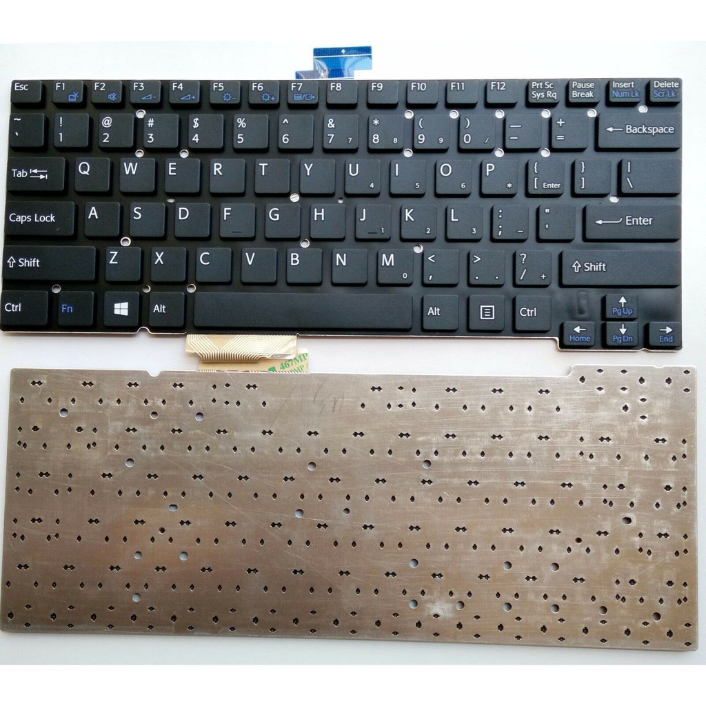 (KEYBOARD) BÀN PHÍM LAPTOP SONY SVT 13 (US) dùng cho SVT13 SVT14