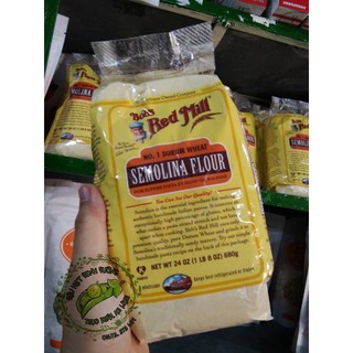 Bột hạt lúa mạch Semolina Flour - Bobredmill / 680gr