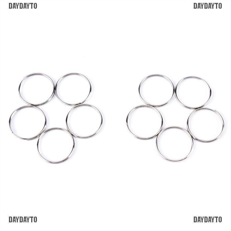 Set 10 Móc Khóa Thép Niken Mạ Niken Thời Trang