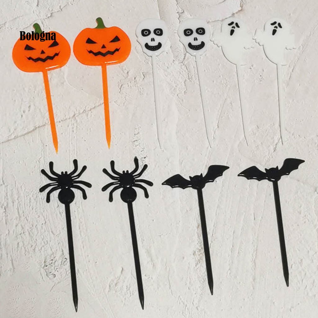 Phụ Kiện Trang Trí Bánh Kem Phong Cách Halloween Màu Sắc Tươi Sáng