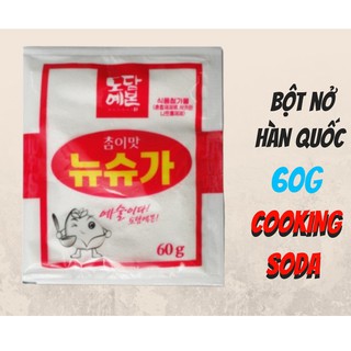 Bột nở Hàn Quốc Cooking Soda 60g - Nhập Khẩu Hàn Quốc