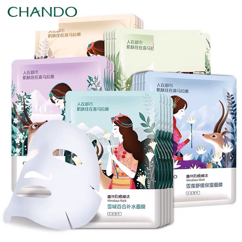 Hộp mặt nạ dưỡng da Chando